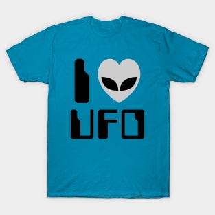 I Heart [Love] UFO T-Shirt